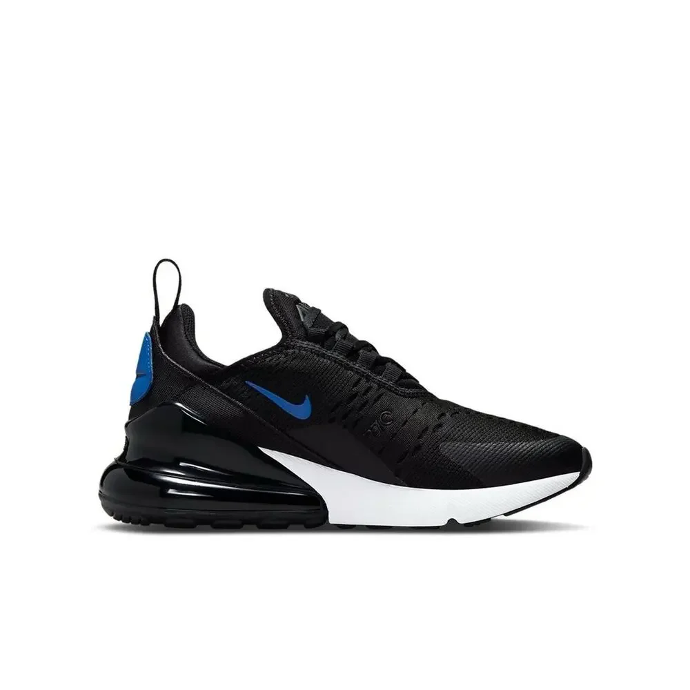 NEW Nike Air Max 270 GS Black Royal Blue DR7891-001 Size 5Y Women's Size 6.5